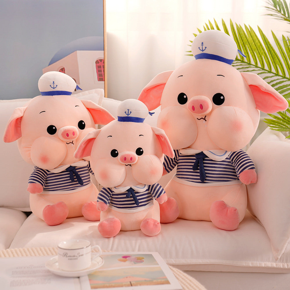 Jetzt Lustige Ferkel Kuscheltiere (35cm oder 50cm) bei Kuscheltiere.store kaufen