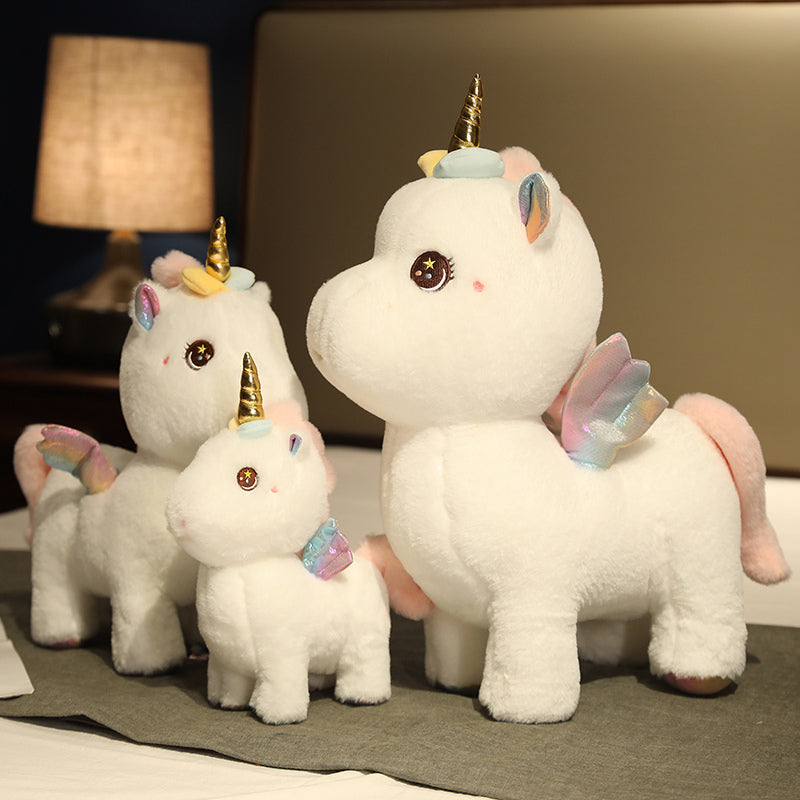 Jetzt Einhörner Kuscheltiere im Kawaii Look (ca. 25cm bis 65cm) bei Kuscheltiere.store kaufen