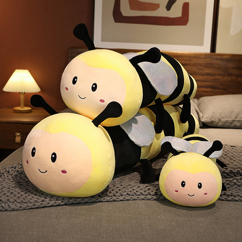 Jetzt Freundliche Biene als XXL Kuscheltier (ca. 50cm bis 100cm) bei Kuscheltiere.store kaufen