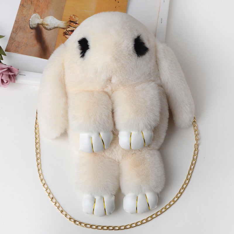 Plüsch-Kaninchen-Tasche