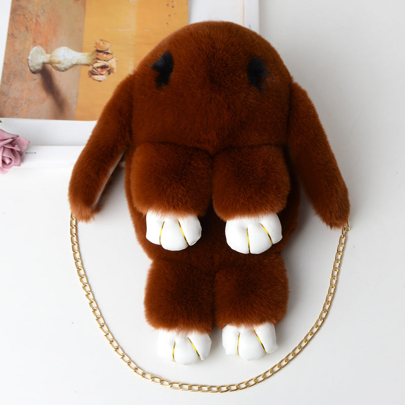 Plüsch-Kaninchen-Tasche