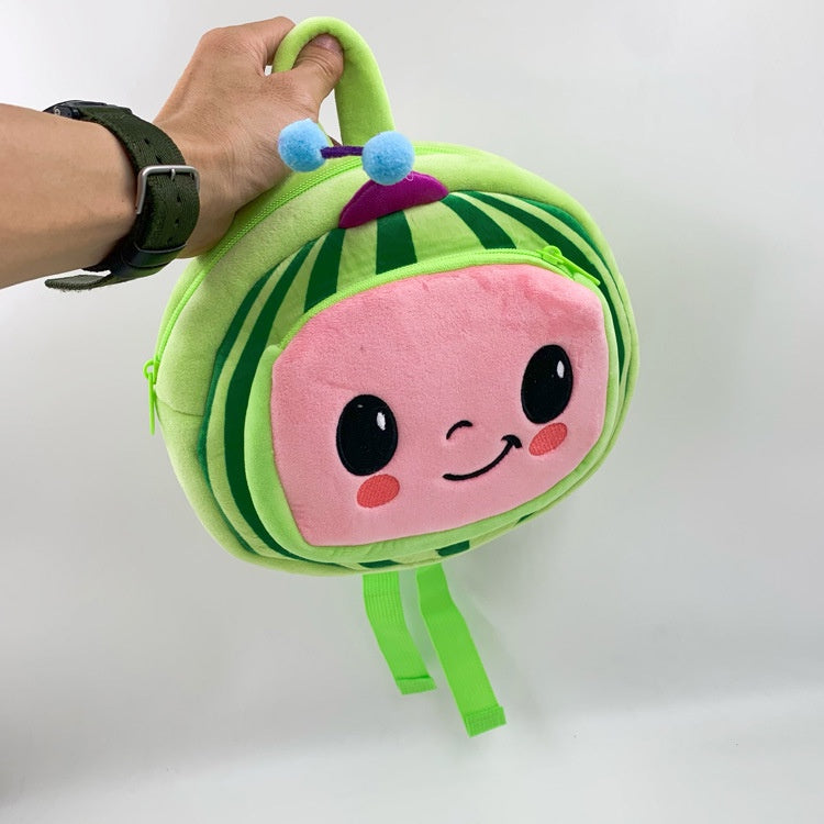 Wassermelone Plüschtier Rucksack