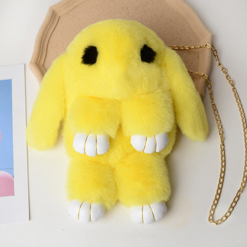 Plüsch-Kaninchen-Tasche