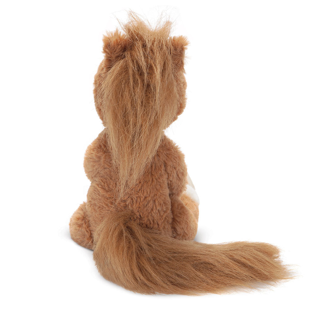 Buddy das Kuschelpony Braun-Weiß