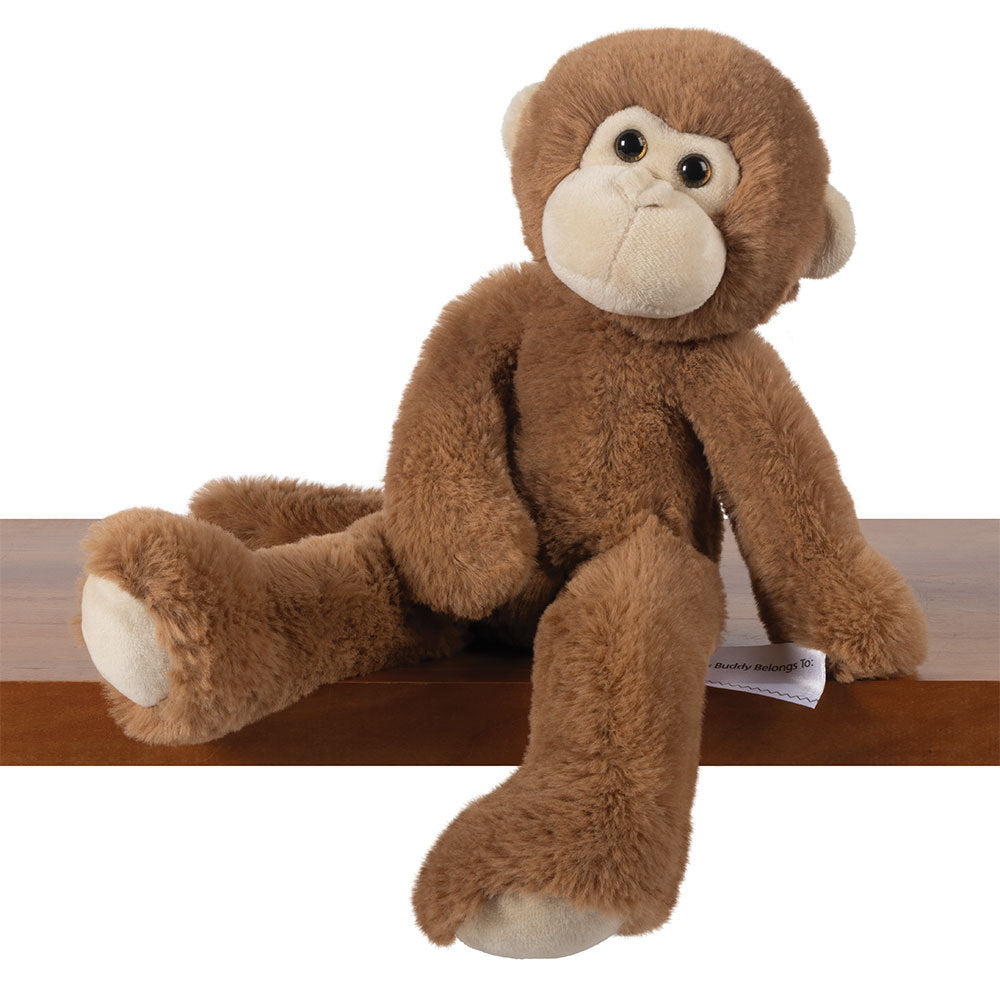 Kuscheliger Affe Buddy Braun