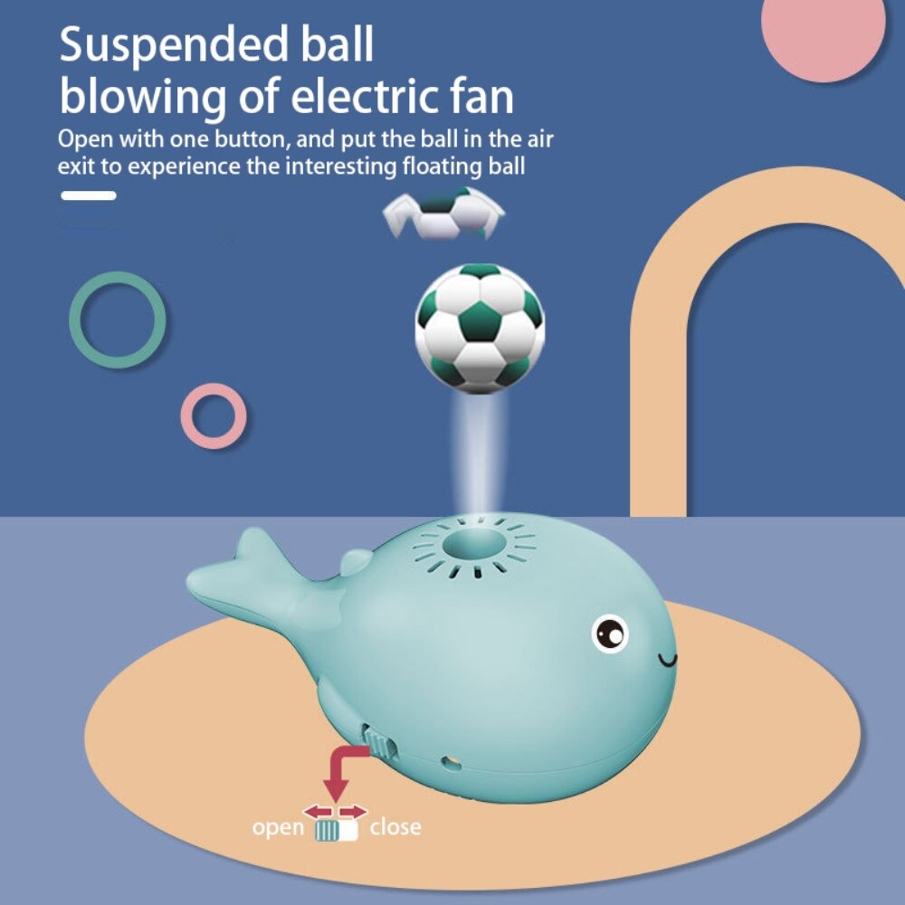 Floating whale - schwebender ball - wal-spielzeug