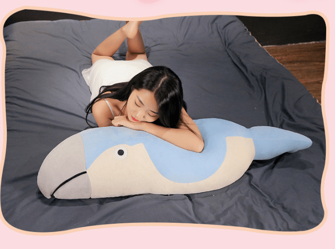 Plüsch Papagei Flamingo Tukan Kissen Spielzeug