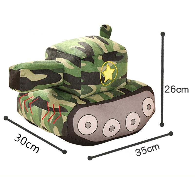 Lustige Armee Panzer Plüschtier
