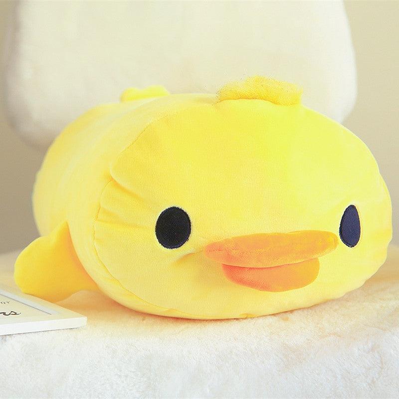 Niedliches Plüsch-Baumwoll-Enten-Kissen