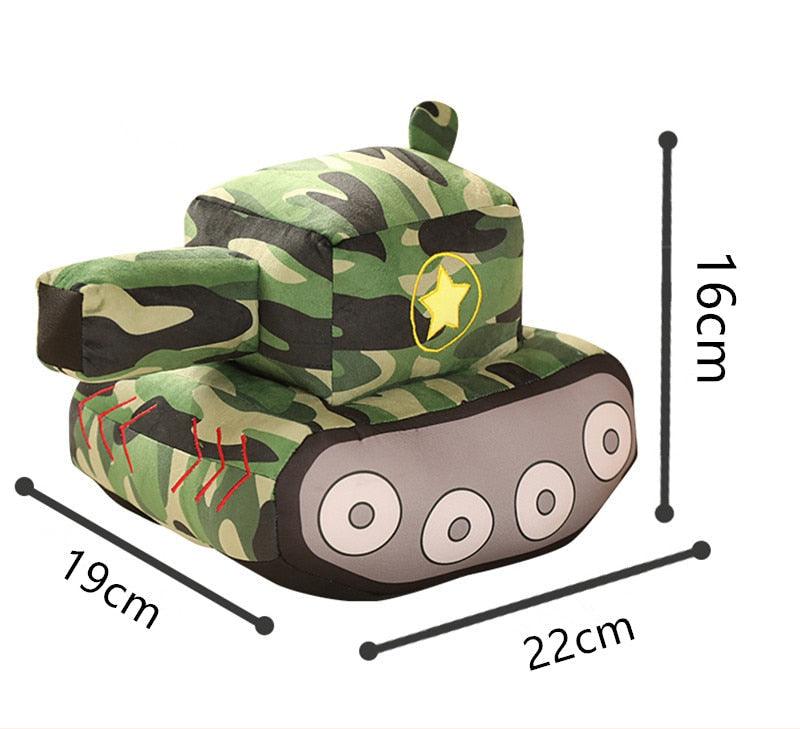 Lustige Armee Panzer Plüschtier