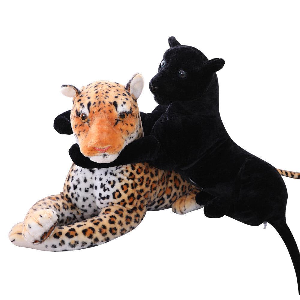 Schwarzer Panther weiches Plüschtier