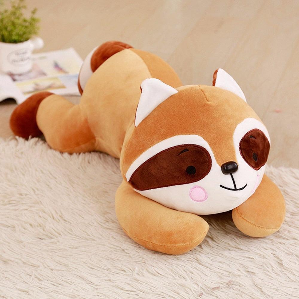Verschmitzter Waschbär Kuschelplüsch