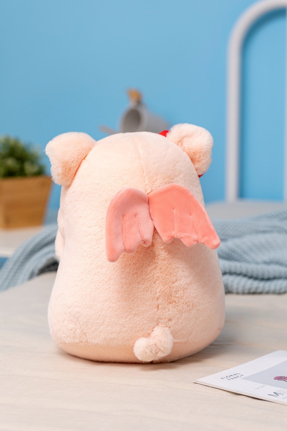 Herz Ballon Fliegendes Schwein Plüschtier