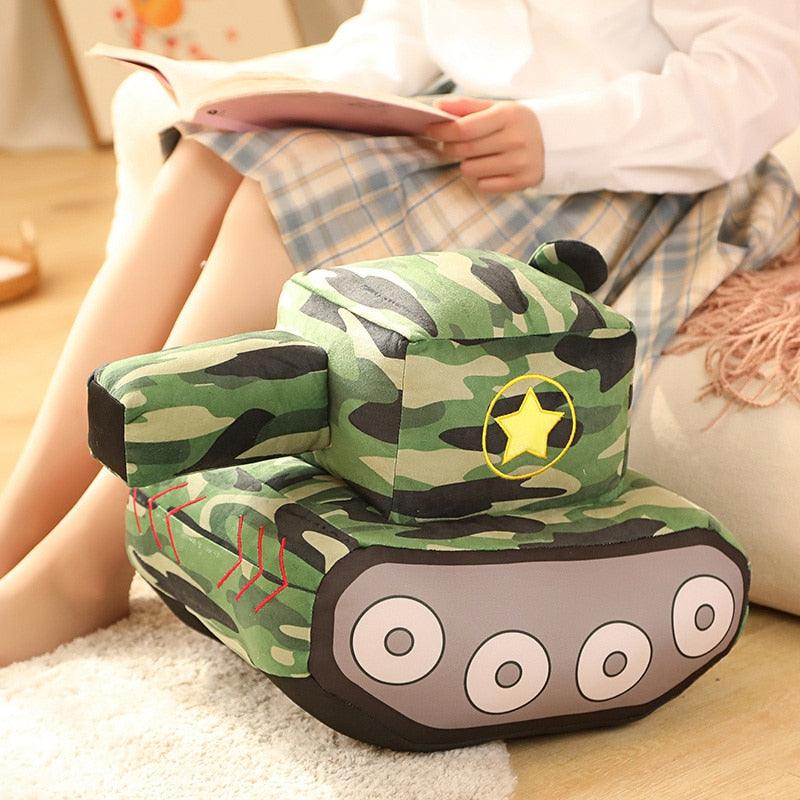 Lustige Armee Panzer Plüschtier