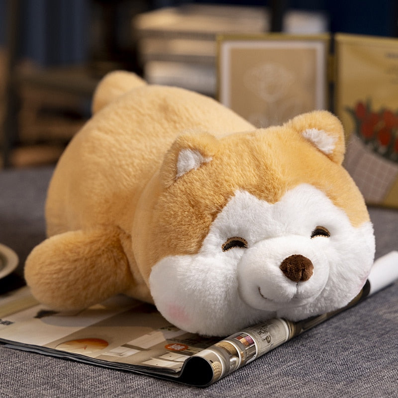 Flauschiger Husky Kuschelplüsch