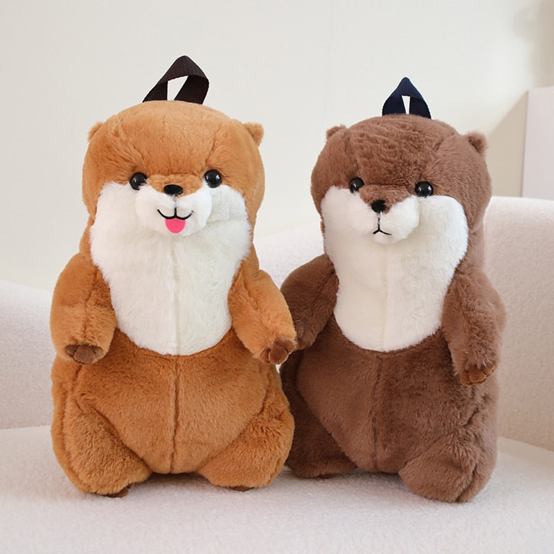Niedlicher Otter Rucksack Plüsch