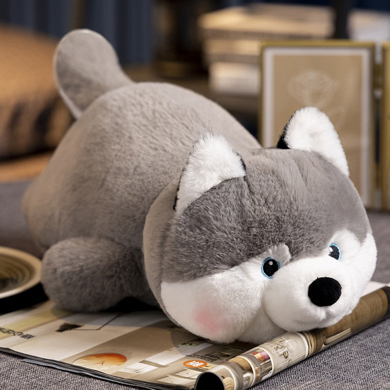 Flauschiger Husky Kuschelplüsch