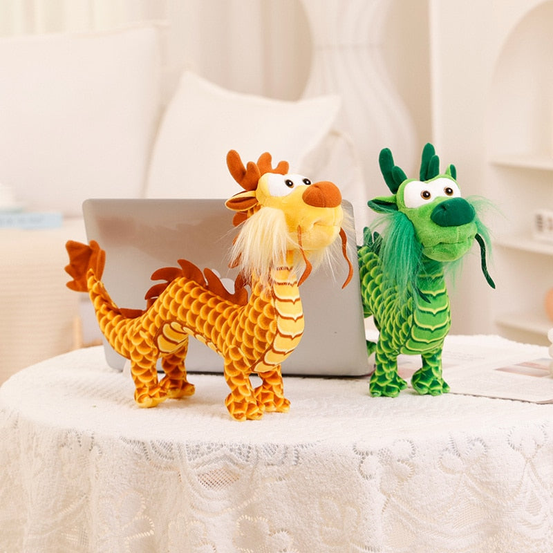 Soo der chinesische Drache Plüschtier