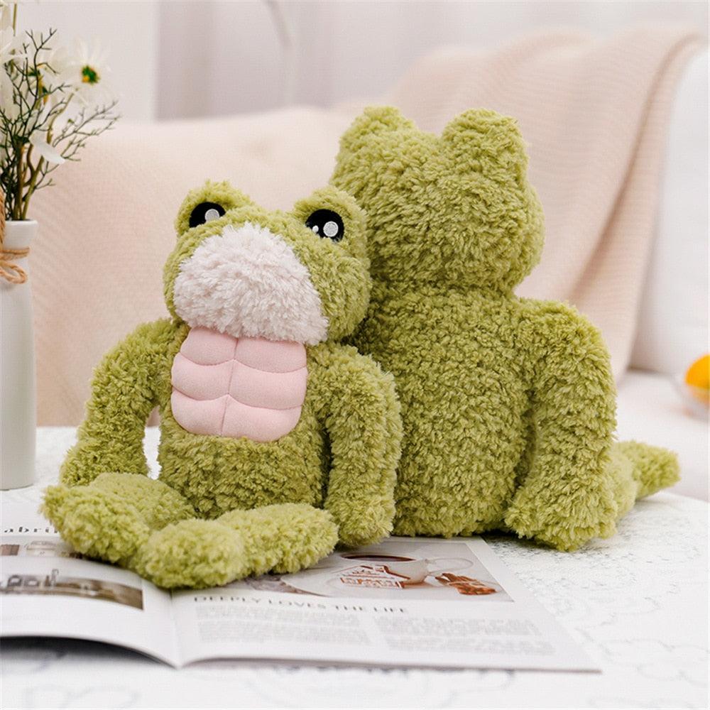Muskulöser Frosch Plüschspaß