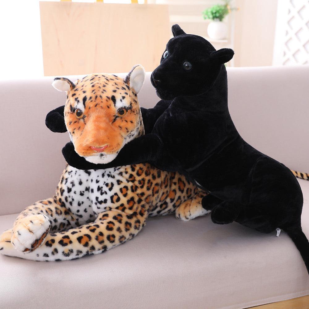 Schwarzer Panther weiches Plüschtier