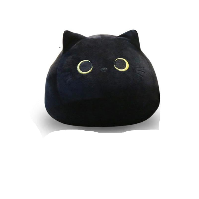 Kreative schwarze Katzenpuppe Plüschtier