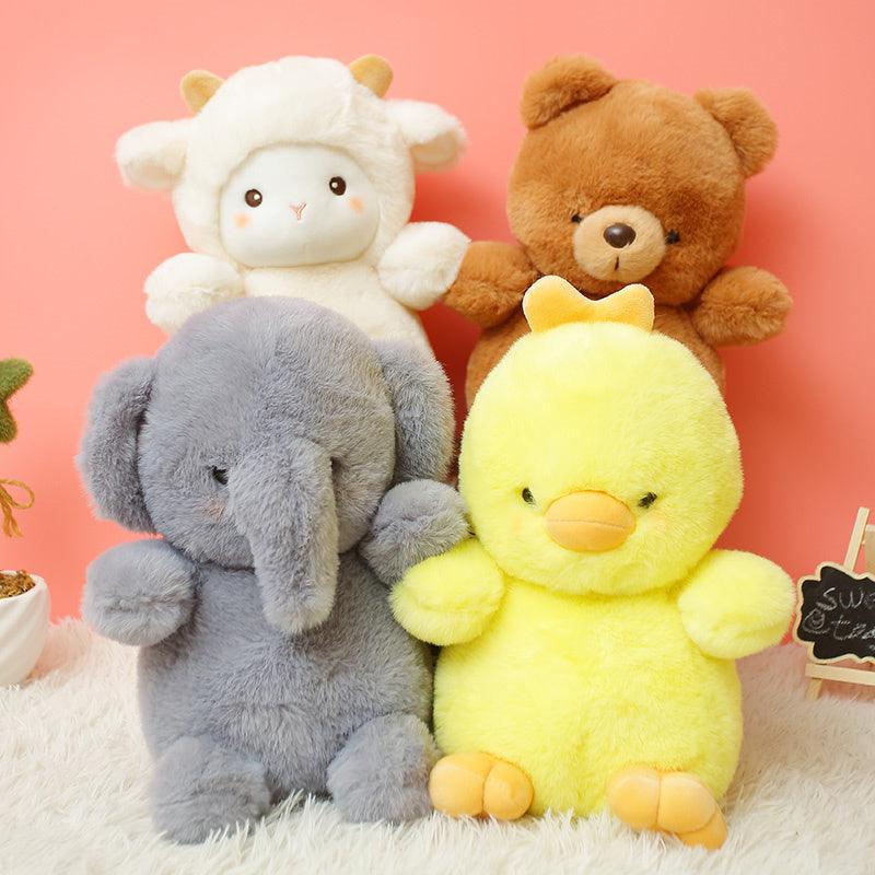 Flauschige superweiche Kuscheltierfreunde Plüschtiere
