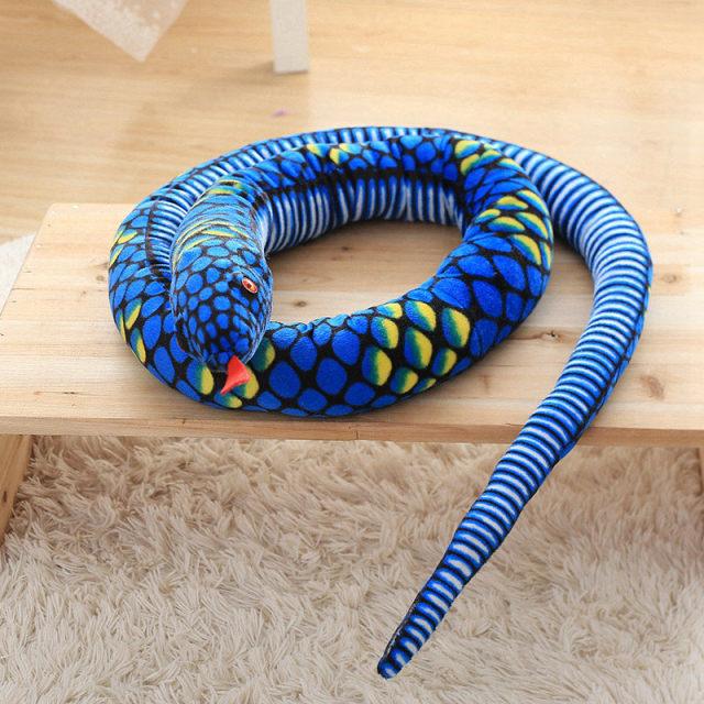 Realistische Python und Boa Constrictor Schlangenplüschtiere