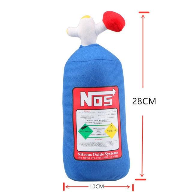 Kreative NOS Lachgasflasche Plüsch-Kissen-Spielzeug