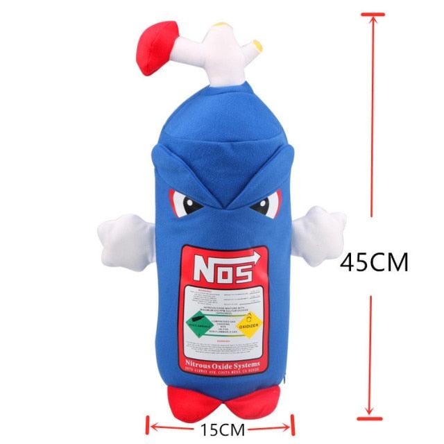 Kreative NOS Lachgasflasche Plüsch-Kissen-Spielzeug