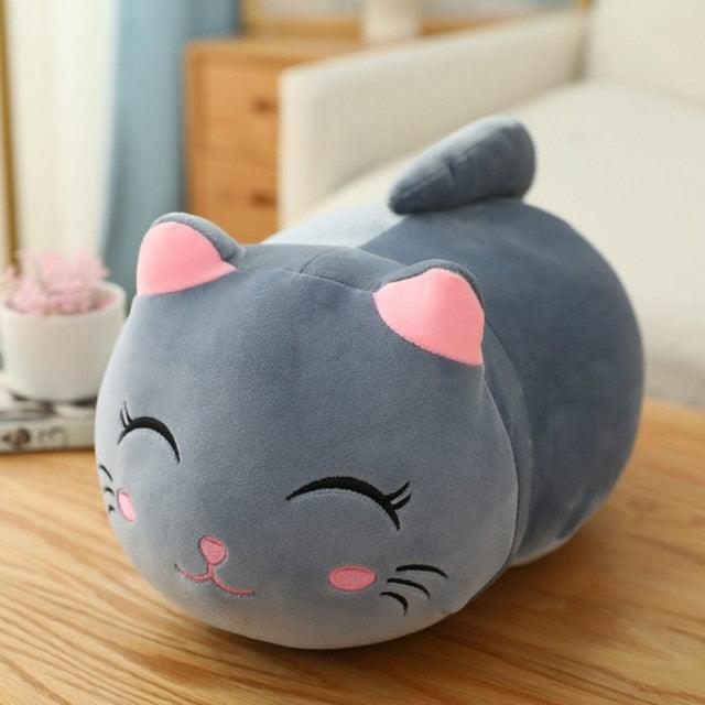 Niedliche Plüschkatze Plüschkissen