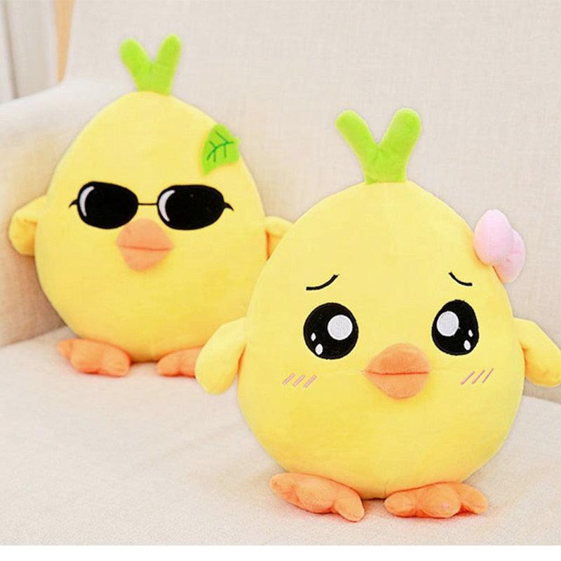 Kawaii Gelbes Huhn Plüschpuppen