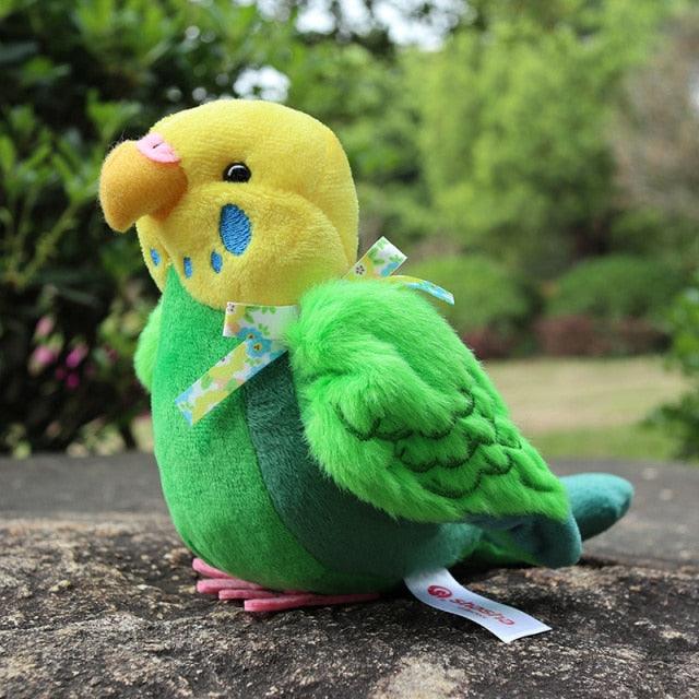 5,5" Niedlicher Nymphensittich Plüsch Spielzeug Vogel Tiere