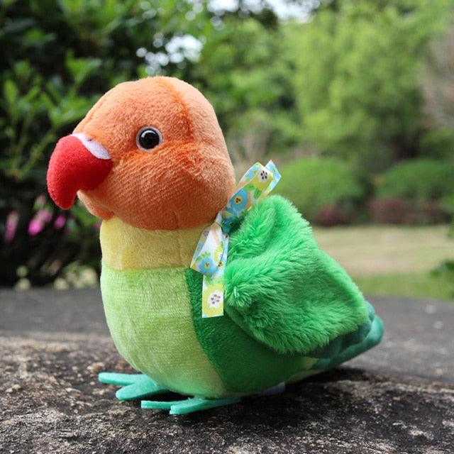 5,5" Niedlicher Nymphensittich Plüsch Spielzeug Vogel Tiere
