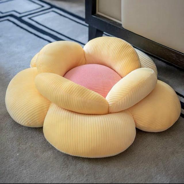 Rosa Blume Sitzkissen Futon Boden Matte Kissen