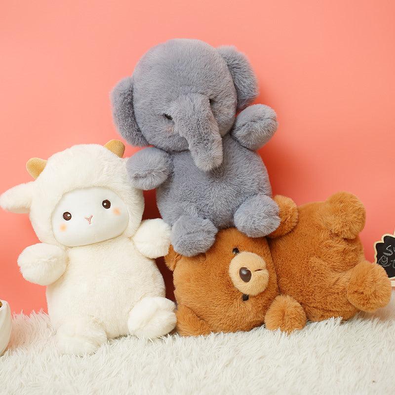 Flauschige superweiche Kuscheltierfreunde Plüschtiere