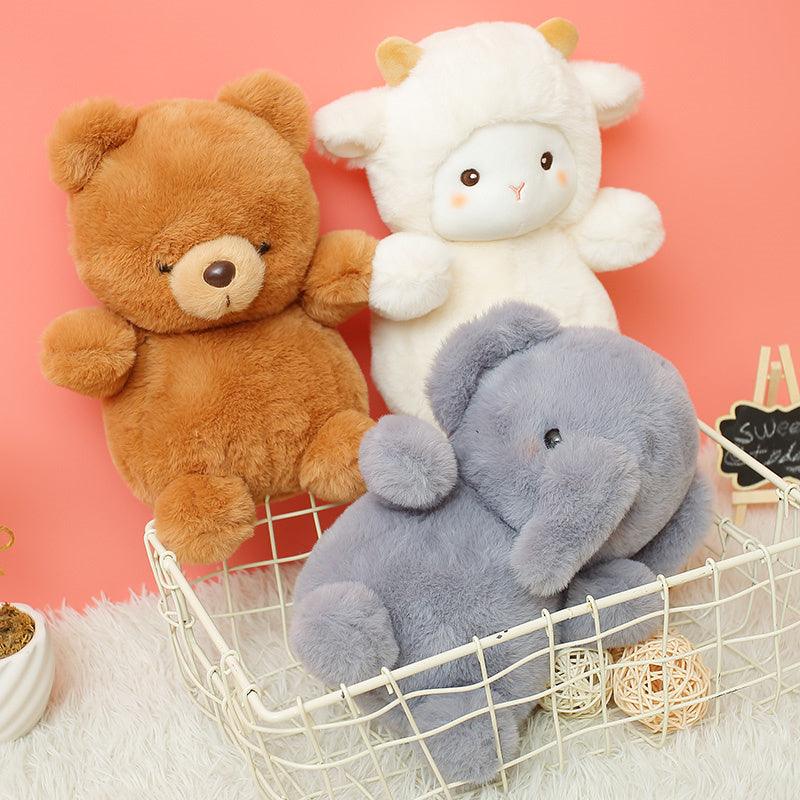 Flauschige superweiche Kuscheltierfreunde Plüschtiere