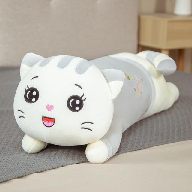 Riesiges langes Katzen-Kuschel-Kissen
