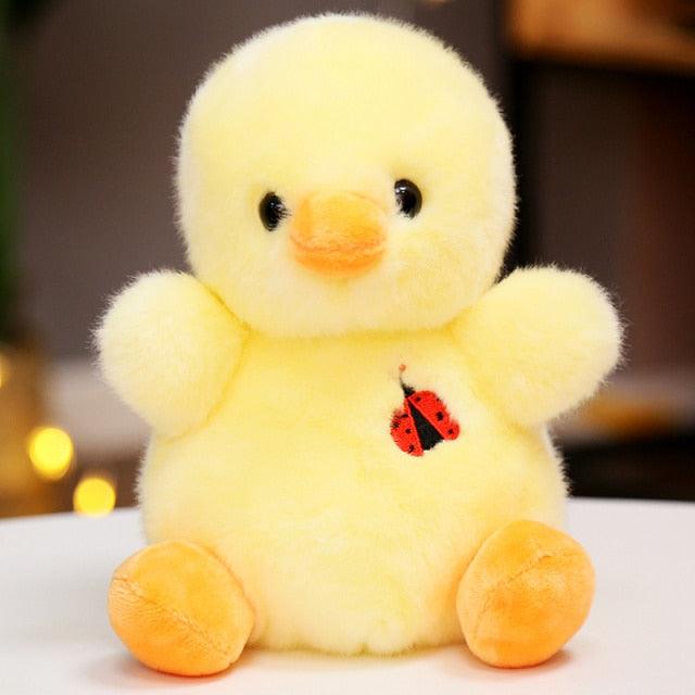 Kawaii Marienkäfer-Herz Sitzende Ente Tier Plüschtiere