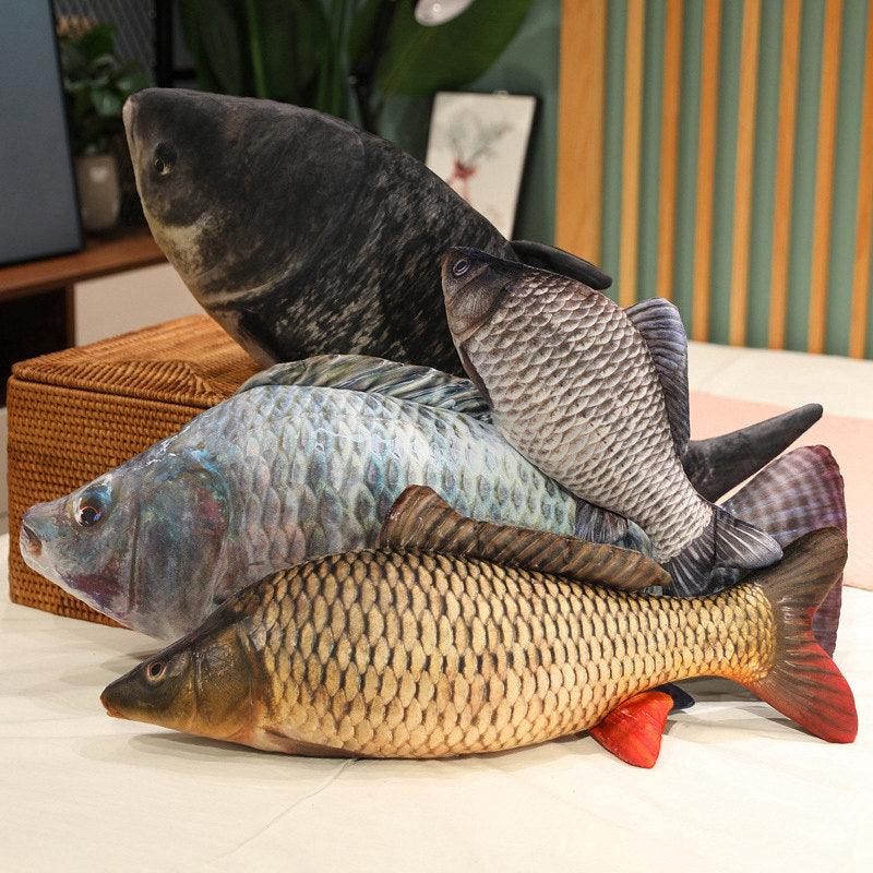 Lustige realistische Fische Plüschkissen Plüschtiere