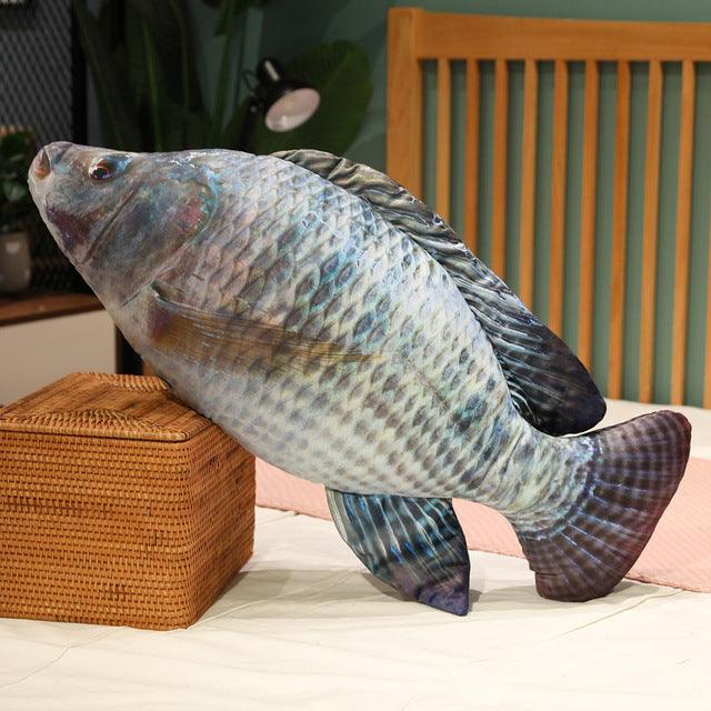 Lustige realistische Fische Plüschkissen Plüschtiere