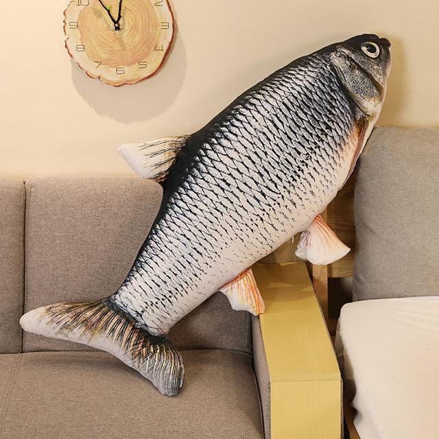 Lustige realistische Fische Plüschkissen Plüschtiere