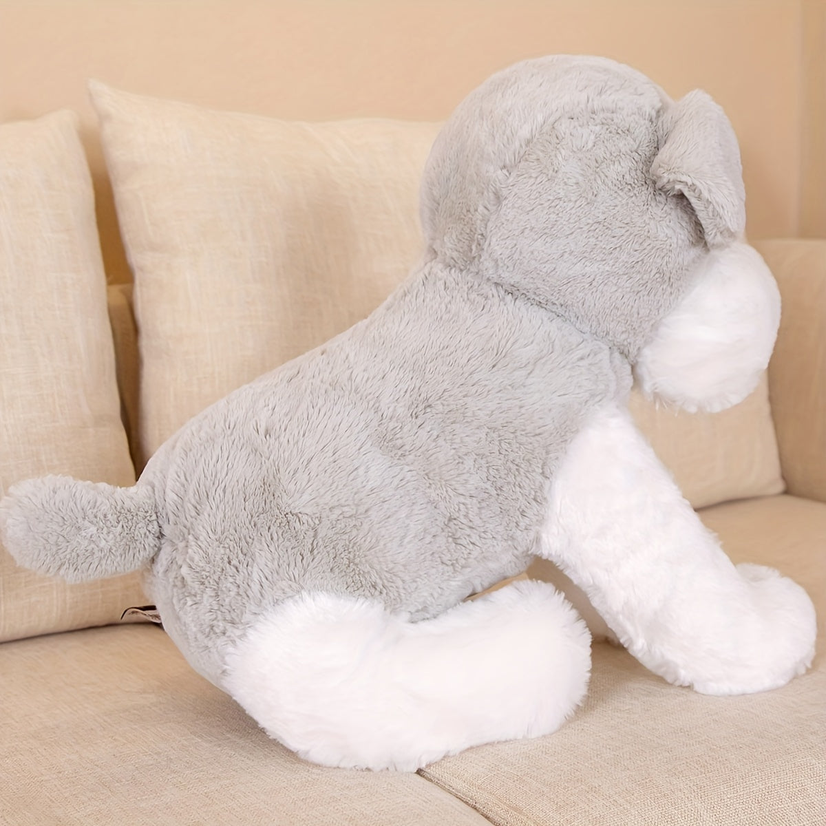 Süßer Schnauzer Plüsch