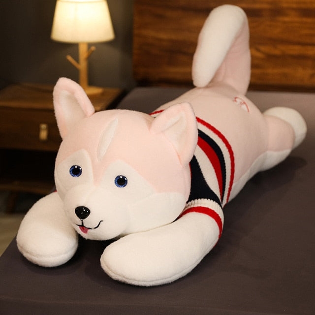 Großes Kuschel-Husky Kissen