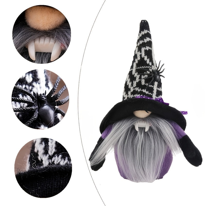 Mysteriöse Halloween Hexen-Gnom Puppe