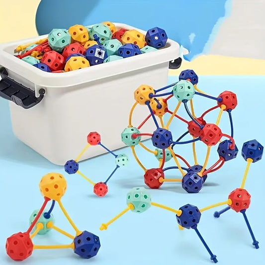 Connect Beads - flexible PVC-perlen - geometrische 3D-bausteine