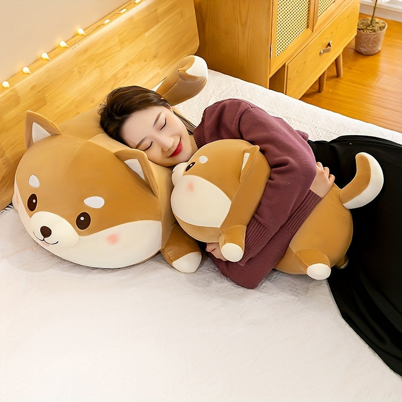 Weiches, süßes Shiba Inu Plüschtier – Fett und flauschig