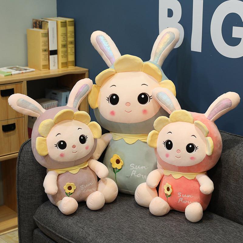 Sonnenschein Hase Kuschelpuppe