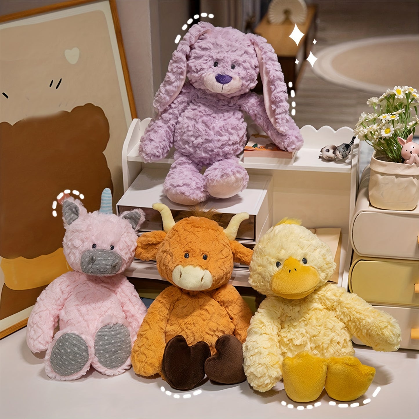 Bunny - Flauschiges Plüschhäschen