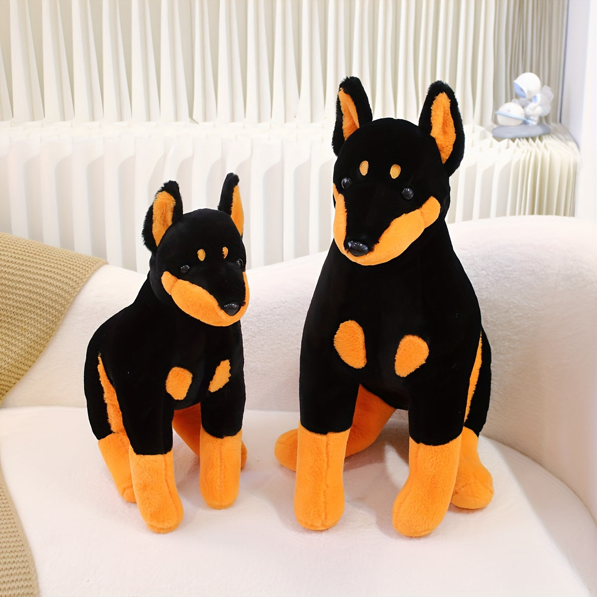Dobermann Plüschhund
