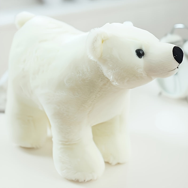 Eisbär Kinderpuppe Weiß